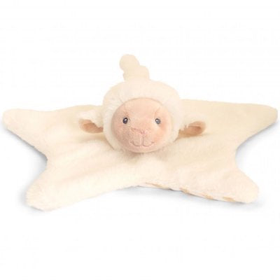 Plush baby comforter