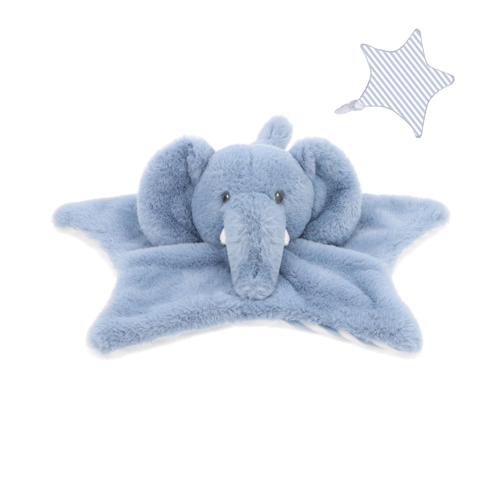Plush baby comforter