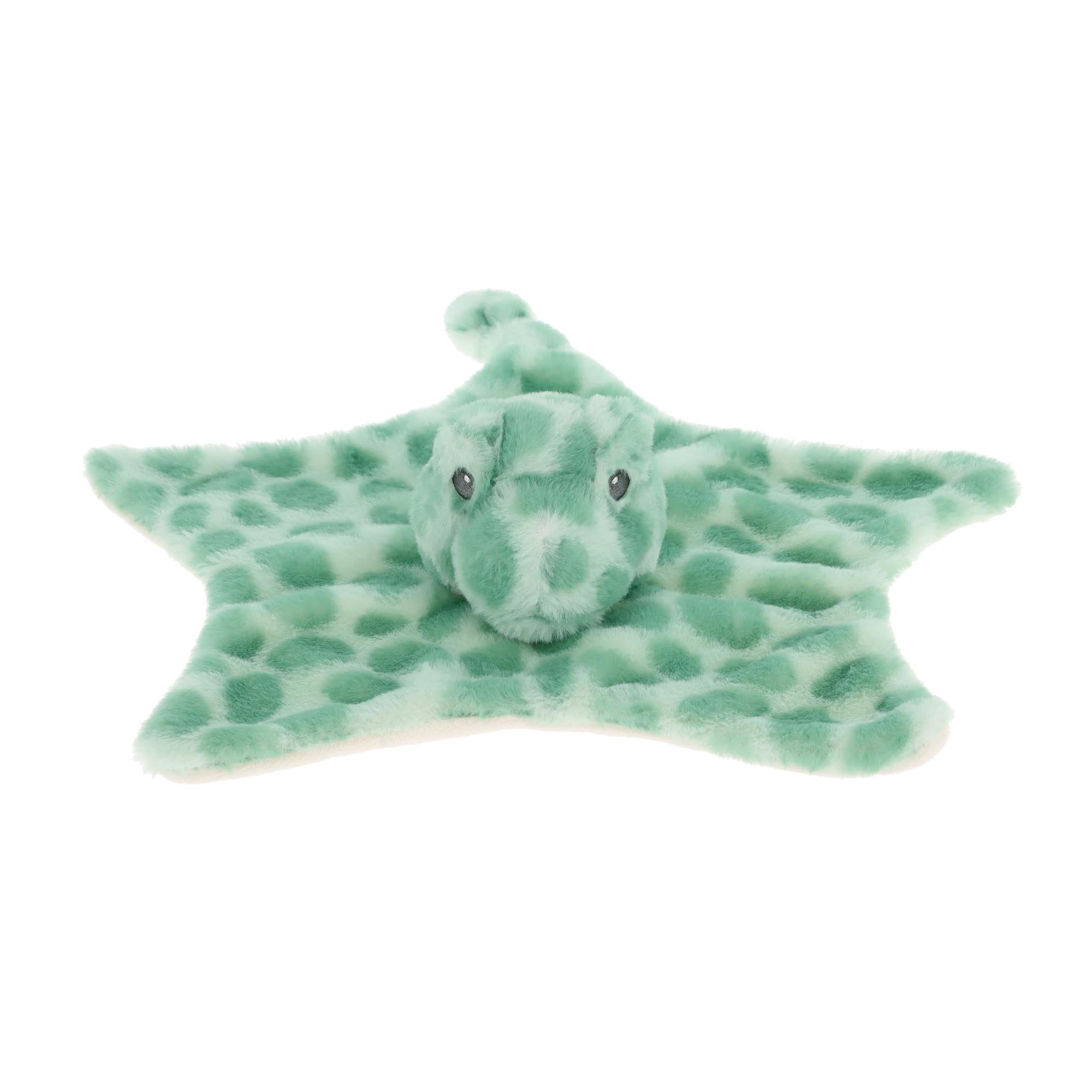 Plush baby comforter