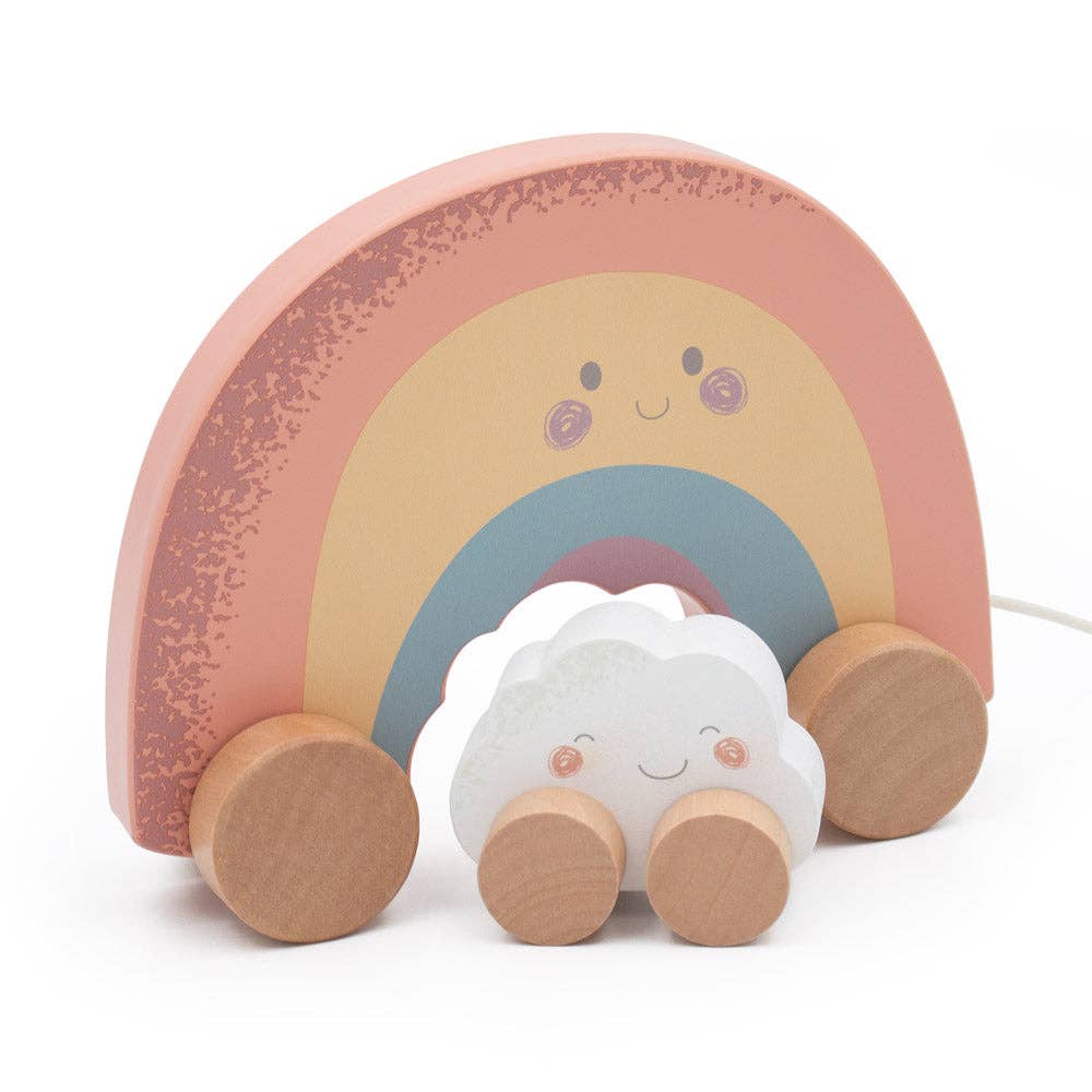 Pull Along Friends (Rainbow/Cloud)